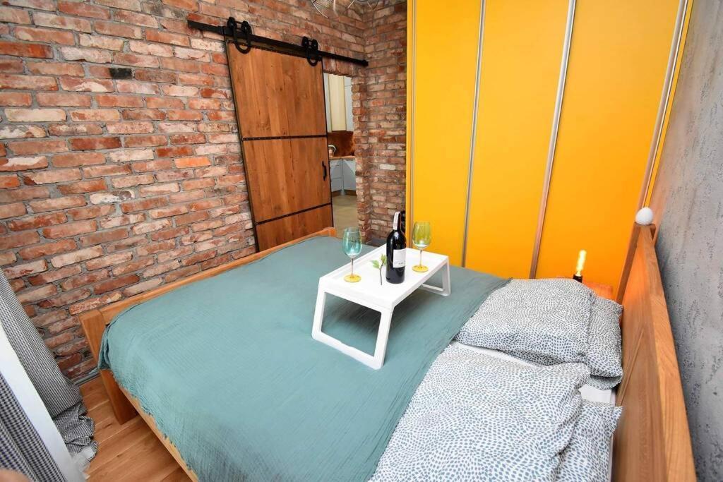 Apartament Blue Bastion Walowa 23C Z Klimatyzacja I Miejscem Parkingowym W Podziemnym Parkingu Гданськ Екстер'єр фото